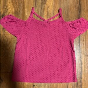 The Children’s Place Girls’ Off the Shoulder Shirt - 5/6